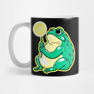 Dandelion chubby frog Mug